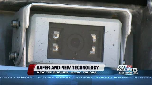 More safety features and technology for new Tucson Fire engines and medic trucks
