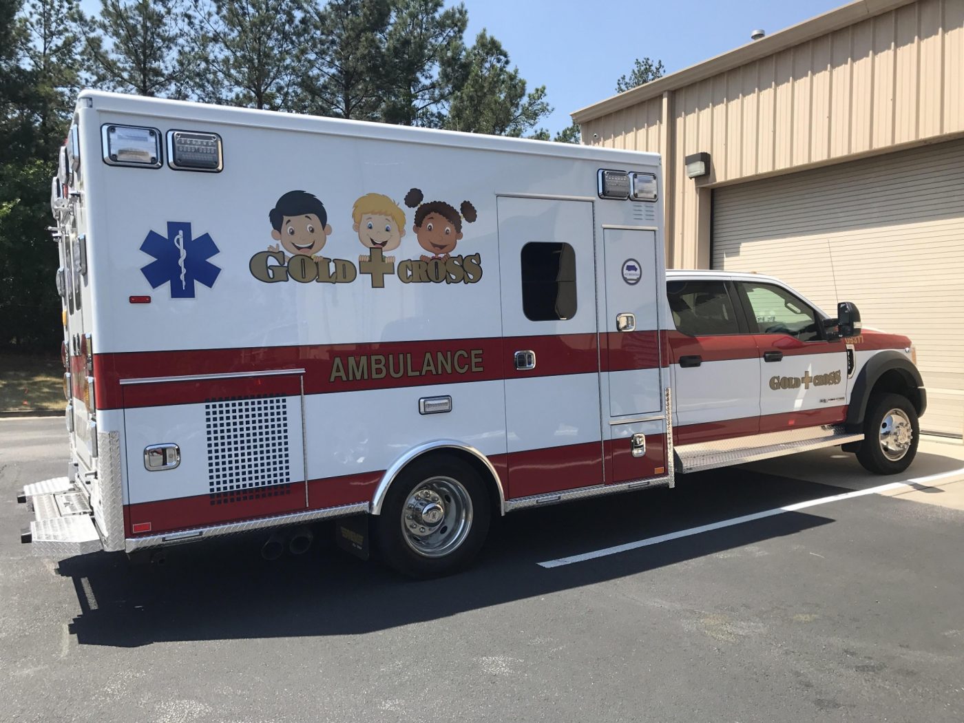 New Gold Cross ambulance unique in region