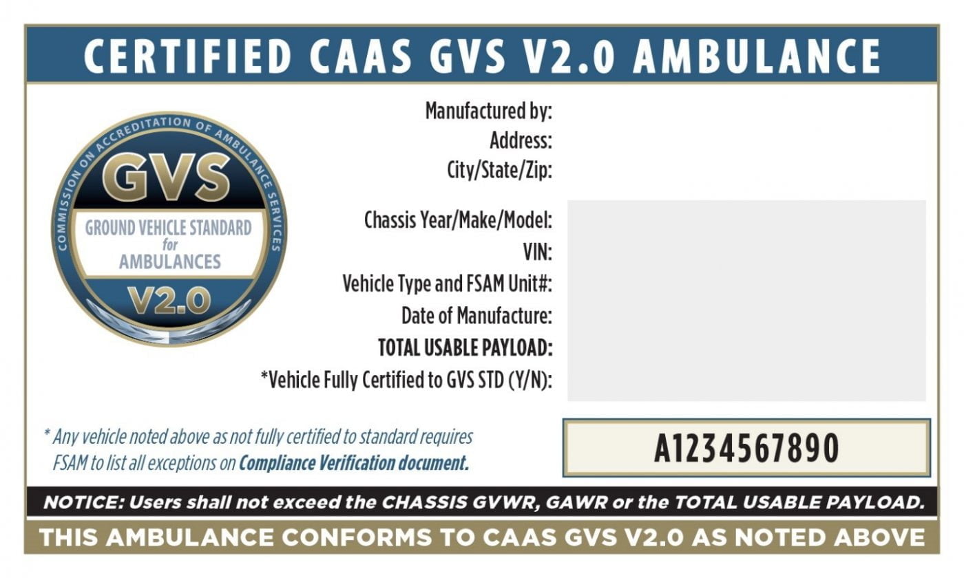 CAAS Updates Its Ground Vehicle Standard