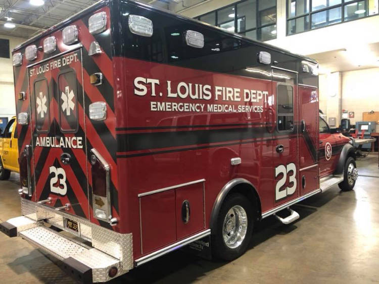 St. Louis Fire Department Ambulance Involved in Drive-by Shooting