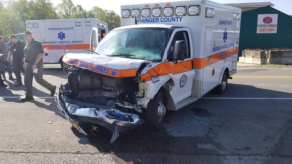 Ambulance Involved in Tennessee Crash