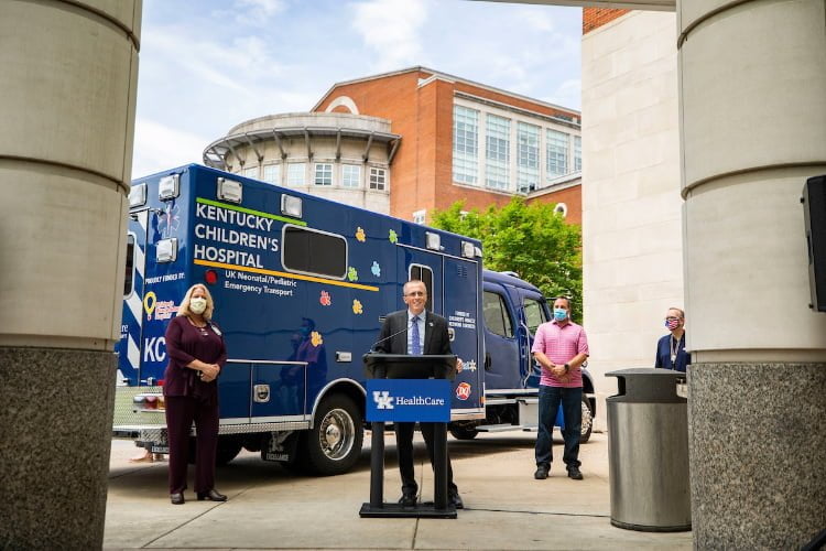 New Neonatal Ambulance for UK Kentucky Children’s Hospital