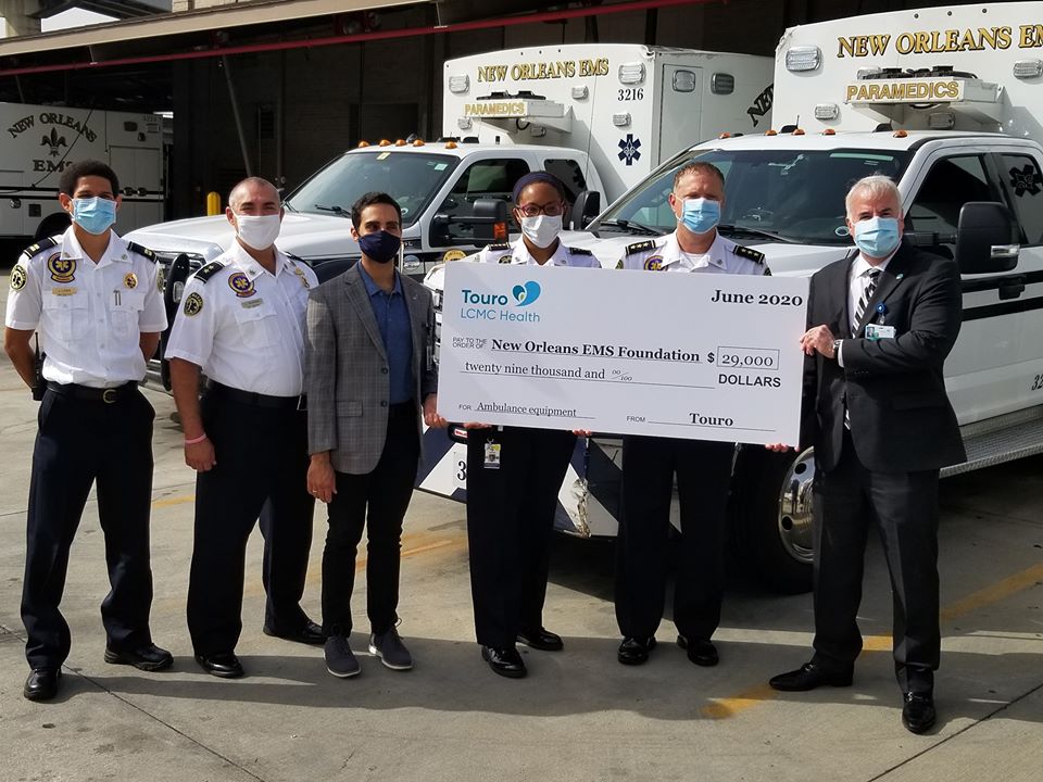 New Orleans (LA) EMS Receives Donation to Help Bariatric Patients