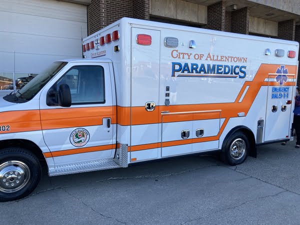 Allentown (PA) Takes Delivery of Horton Ambulance