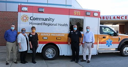 Foundation Donates Ambulance to IN Hospital