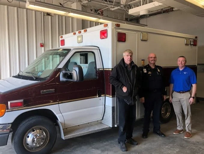 Ambulance Donation has Many Applications for WV College