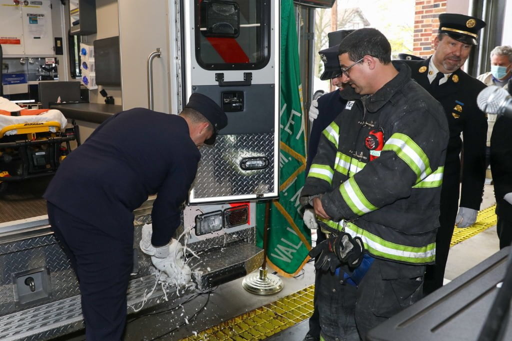 Valley Stream (NY) Dedicates Ambulance to Late Chief