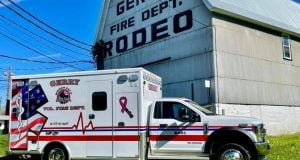 The Gerry, New York, Volunteer Fire Department recently took delivery of a new and highly custom American Emergency Vehicles Ford Motor Company F-550 4x4 Type 1 ambulance.