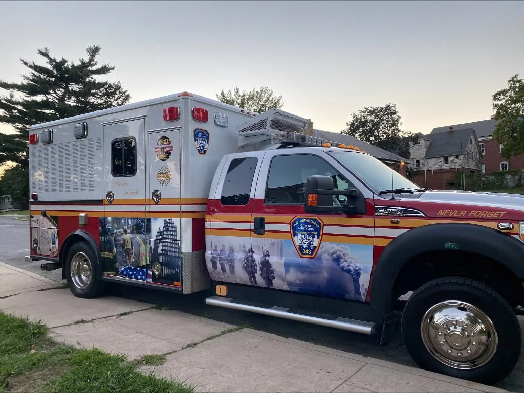 Photos: FDNY Ambulance Honors Members Lost on 9/11