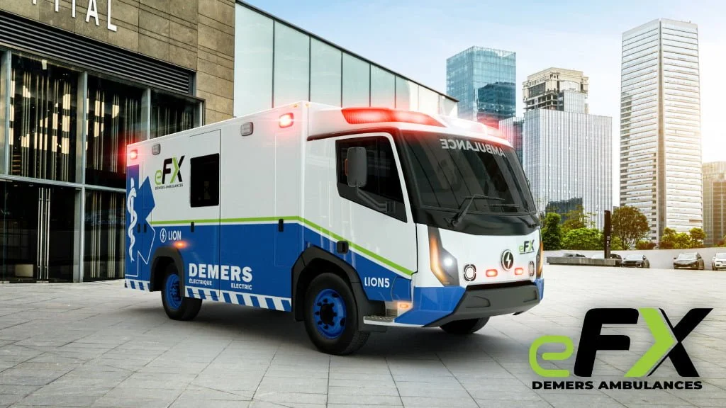Demers Ambulances, Lion Electric Launch All-Electric Ambulance