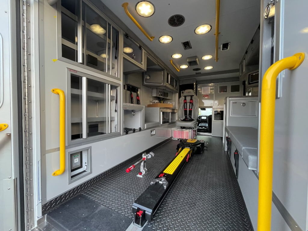 Philadelphia's ambulances use the Stryker PowerLOAD system and Power-PRO cots.