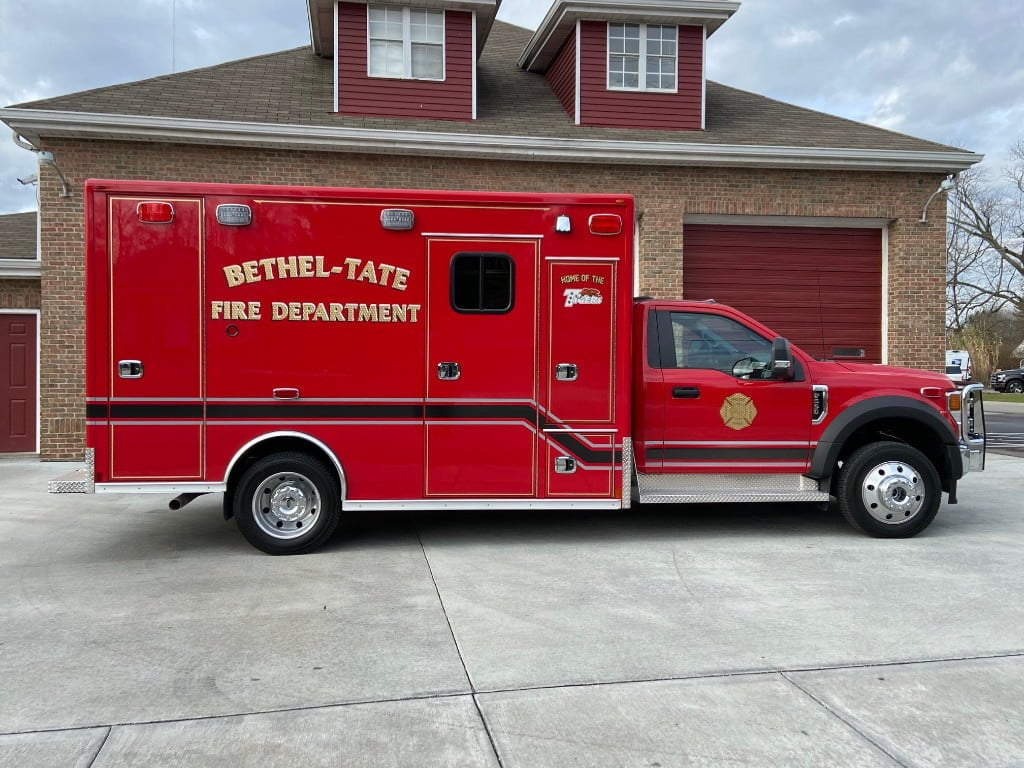 Bethel-Tate (OH) Fire Department Takes Delivery of McCoy Miller Type 1 ALS Ambulance