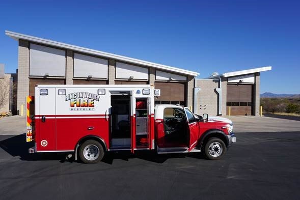 Rincon Valley (AZ) Fire District Takes Delivery of Wheeled Coach Type 1 Ambulance