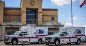 Harris County (TX) Emergency Services District 48 has received two new Wheeled Coach Type 1 ambulances built on Ford F-450 chassis.