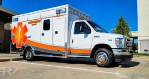 Cambridge (NE) Rescue Service had American Emergency Vehicles (AEV) build this Traumahawk custom ambulance on a Ford E-450 chassis and cab.
