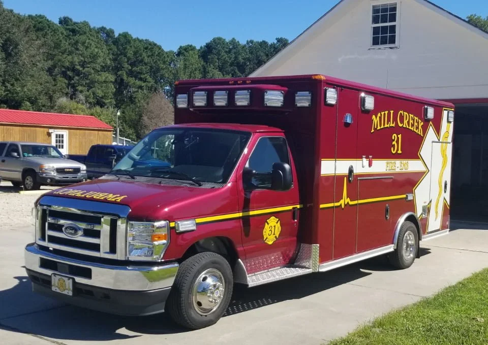 The Mill Creek rig has a Wheeled Coach Cool-Bar® externally-mounted climate control system.