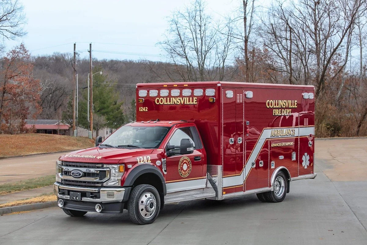 Collinsville (IL) Fire Department Adds AEV Traumahawk Type 1 Ambulance to Its Fleet