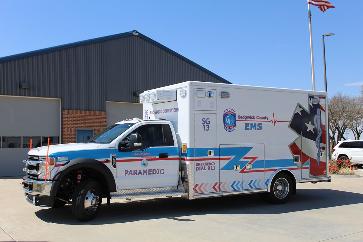 American Emergency Vehicles has delivered seven Type 1 ambulances to Sedgwick County (KS) Emergency Medical Services this year.