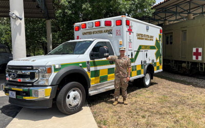 United States Army Medical Research and Development Command Helps Shape, Design New Ambulance