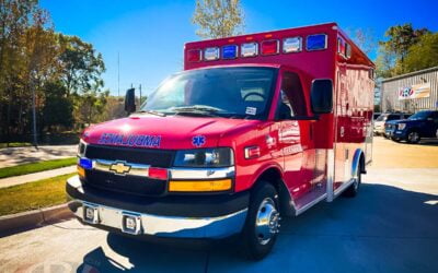 Carle (IL) Arrow Ambulance Takes Delivery of Custom AEV Traumahawk Chevrolet Type III Ambulance