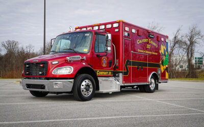 Calvert County (MD) EMS Puts Horton Freightliner Type 1 Ambulance in Service