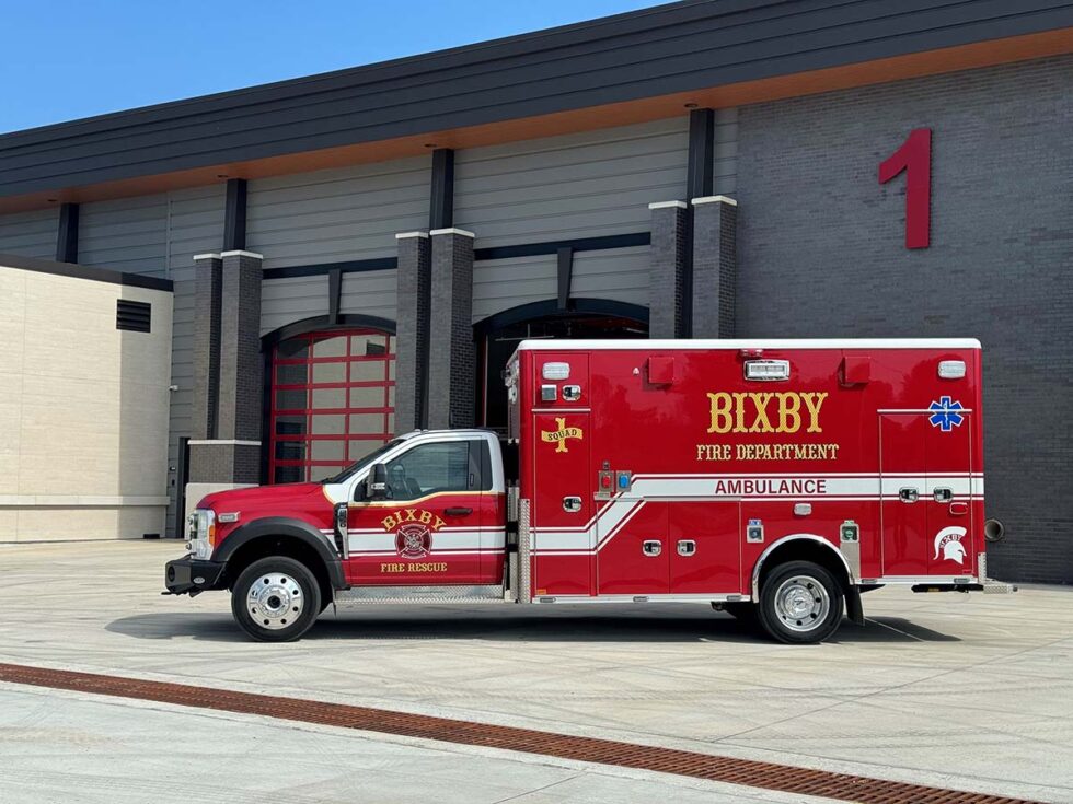 Bixby (OK) Fire Department Gets Two New Horton Type 1 Ambulances EMS Rig