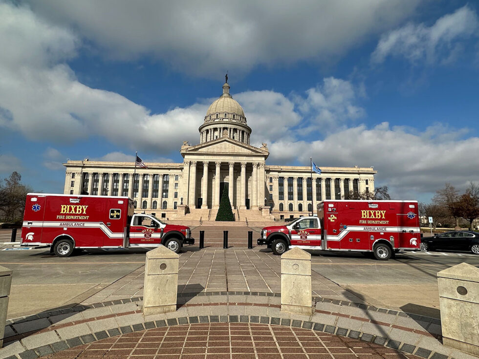 Bixby (OK) Fire Department Gets Two New Horton Type 1 Ambulances EMS Rig