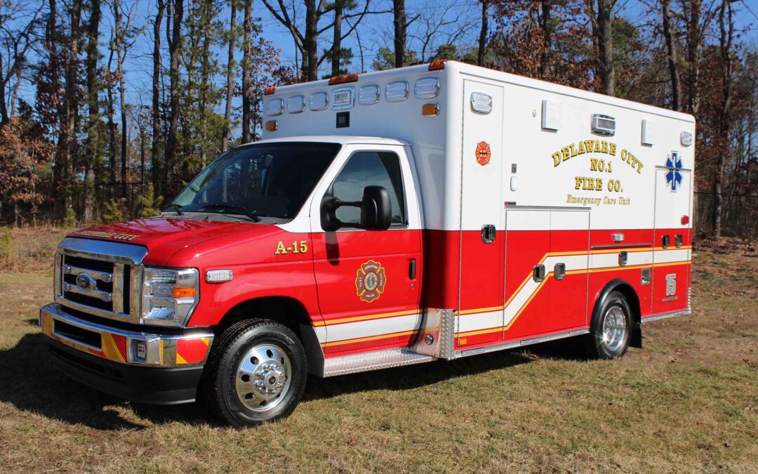Delaware City (DE) Fire Company No.1 chooses Horton Type 3 as New ALS Rig
