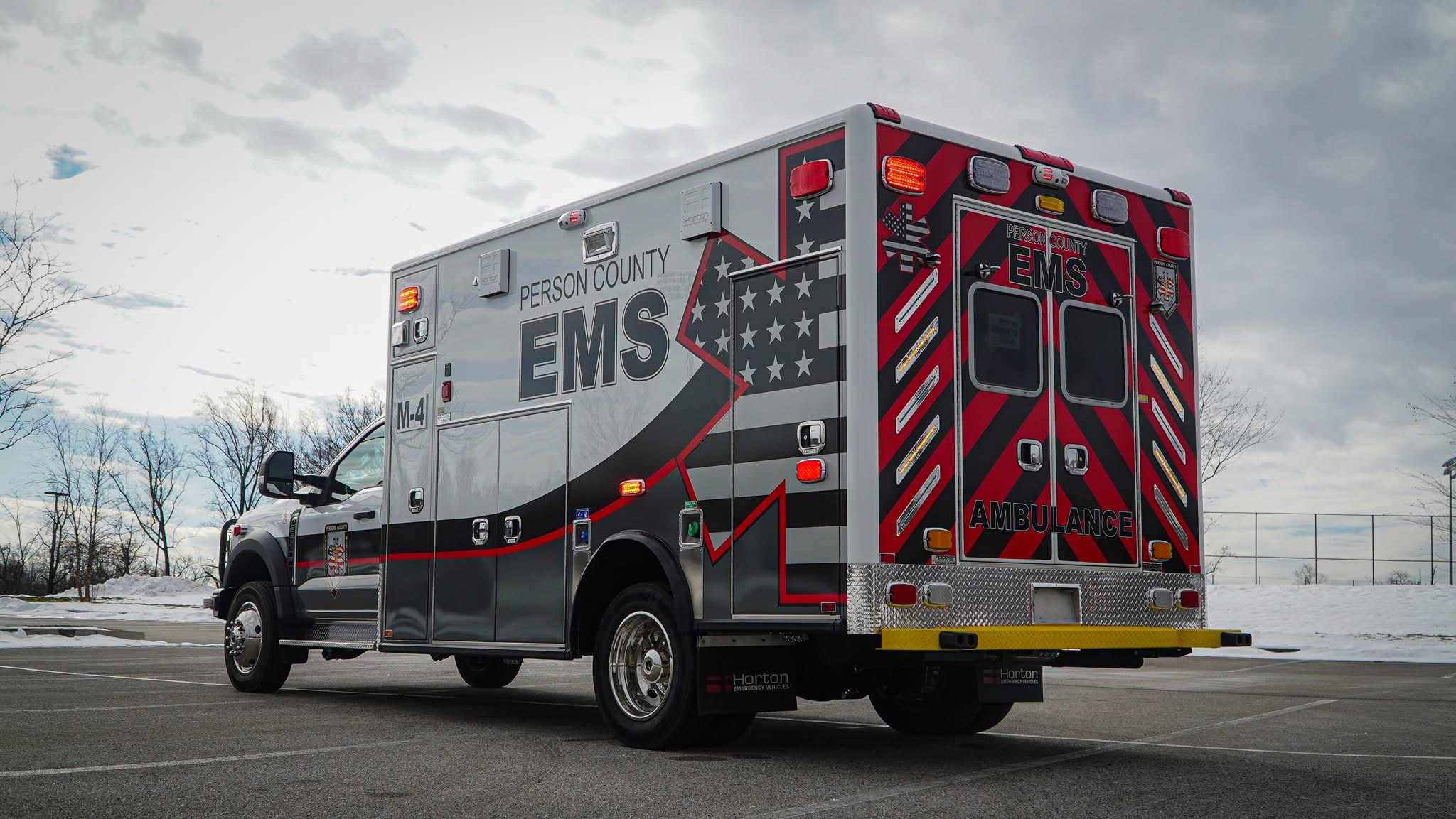 Horton Emergency Vehicles recently delivered two Horton 603 model Type 1 ambulances built on Ford F-550 4x4 chassis to Person County (NC) Emergency Medical Services. (Photos courtesy of FESCO Emergency Sales.)