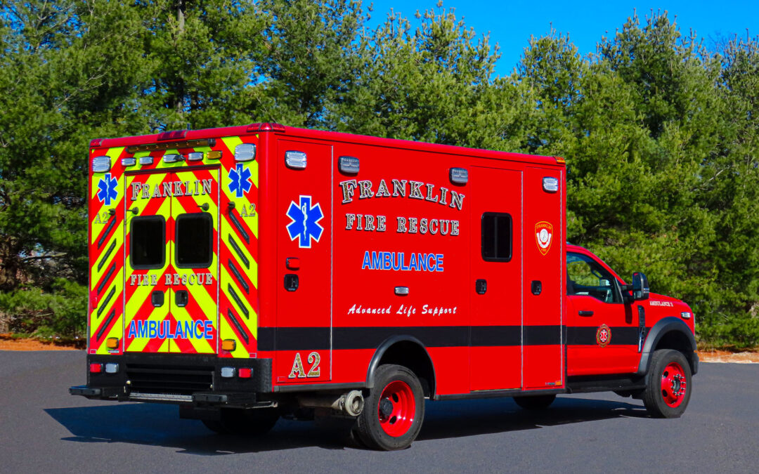 Franklin (MA) Fire Department Adds Another Horton Type 1 4×4 Ambulance to Its Fleet