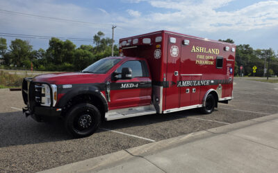 Ashland (WI) Fire Department Gets Road Rescue Type 1 Ultramedic Ambulance